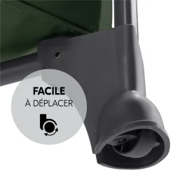 Tout Pour Vos Trajets|Lits Parapluies*Hauck Lit parapluie Play N Relax Center + Moustiquaire et pare-soleil 60 x 120 cm de Vert