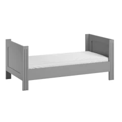 Lits 70X140 Évolutifs*Vox Lit évolutif Milenne 70 x 140 cm de Gris clair