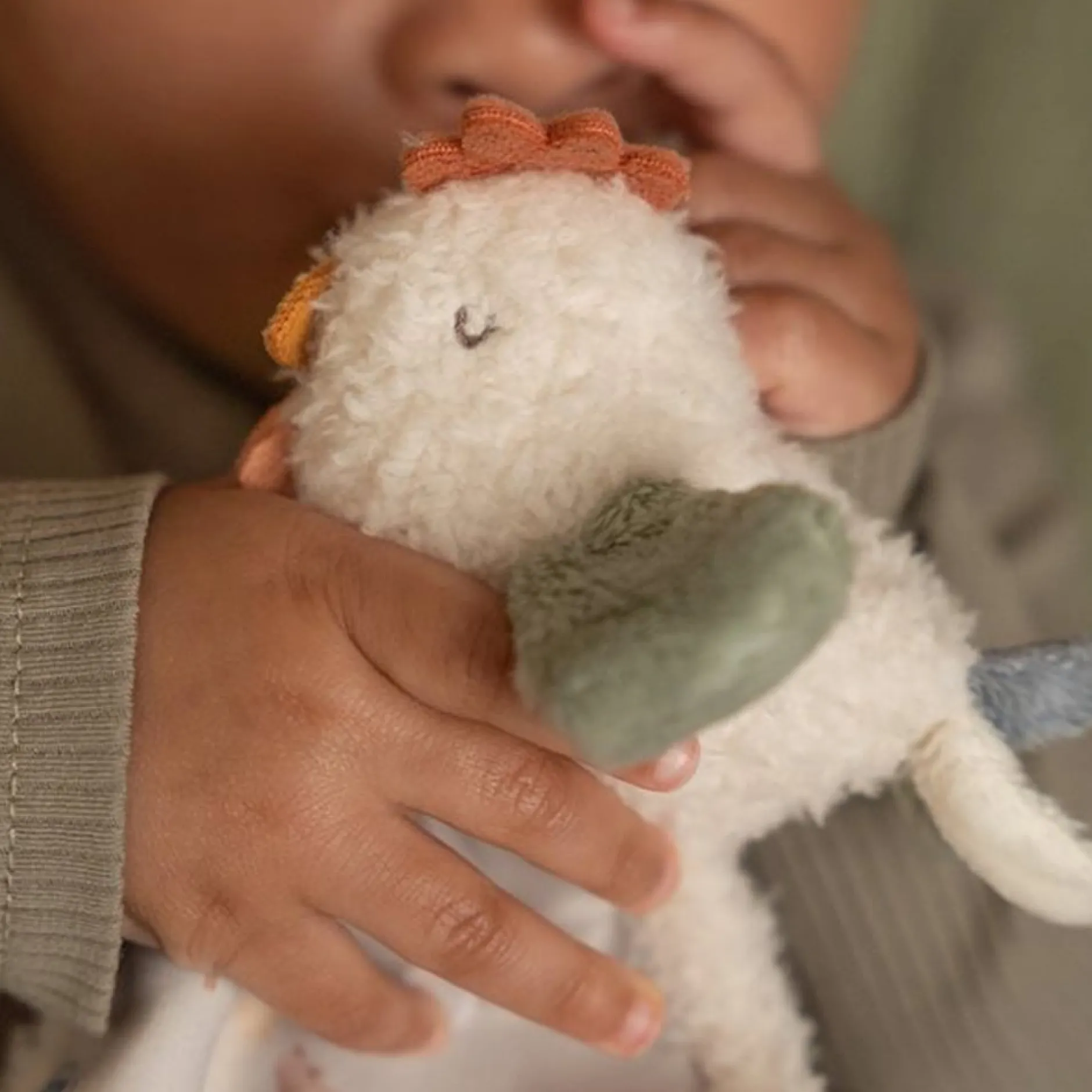 Doudous*Little Dutch Little Farm Doudou Poule de Vert