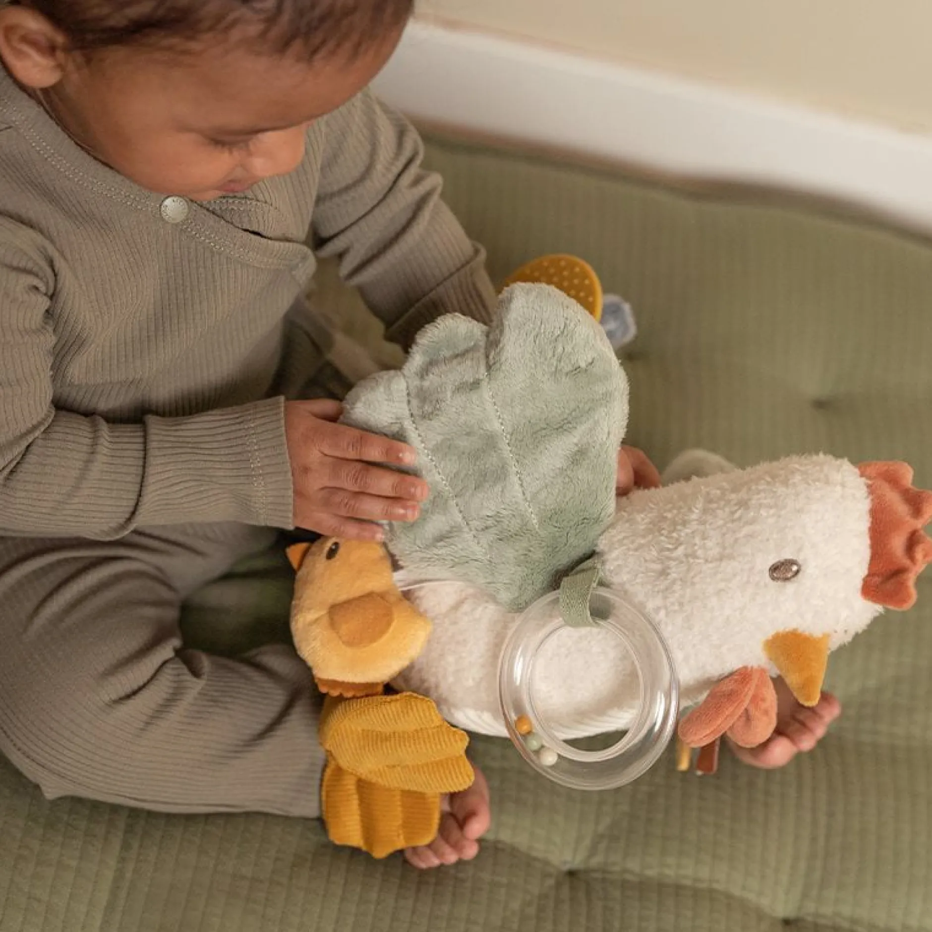 Jouets D'Activités*Little Dutch Little Farm Peluche d'activités Poule de