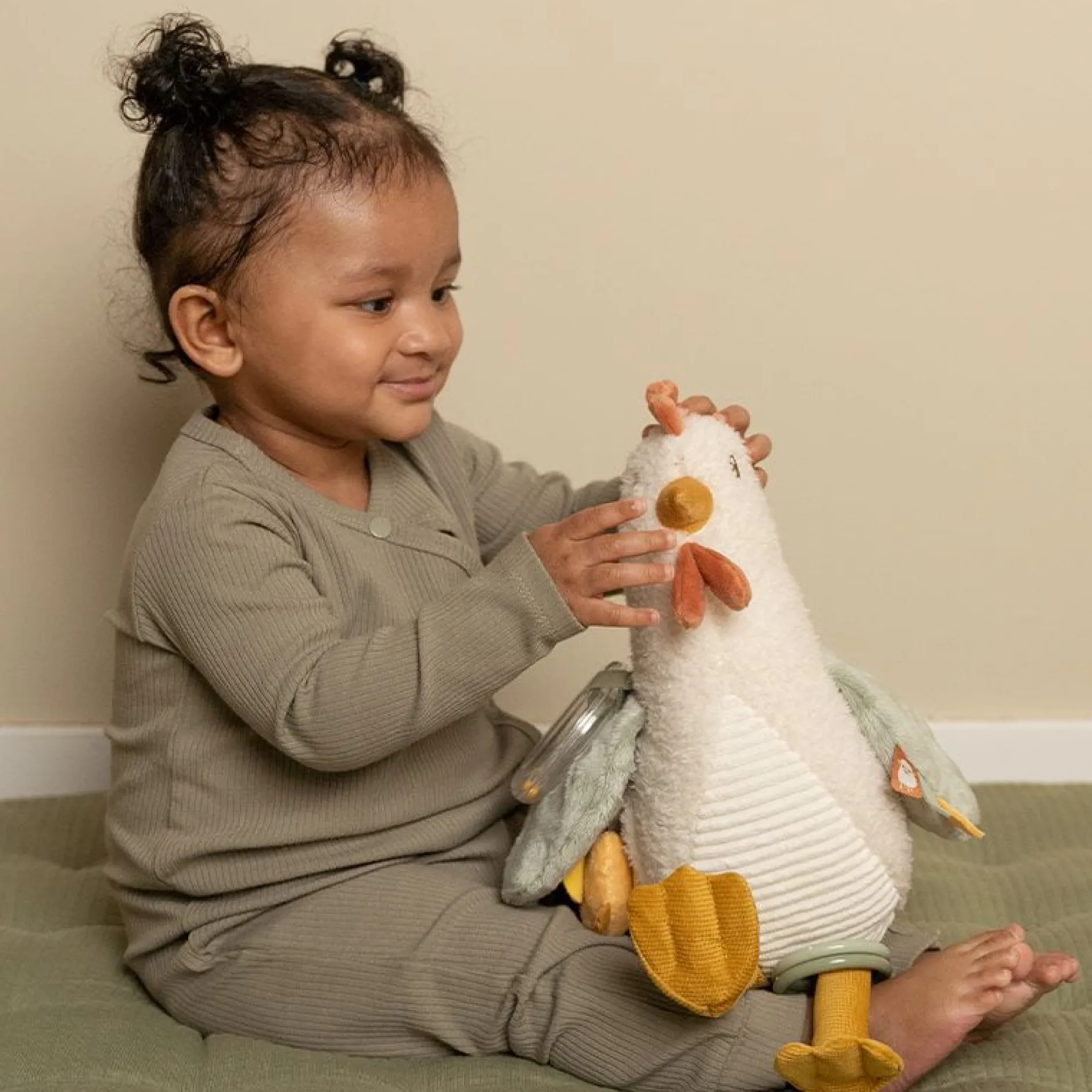 Jouets D'Activités*Little Dutch Little Farm Peluche d'activités Poule de