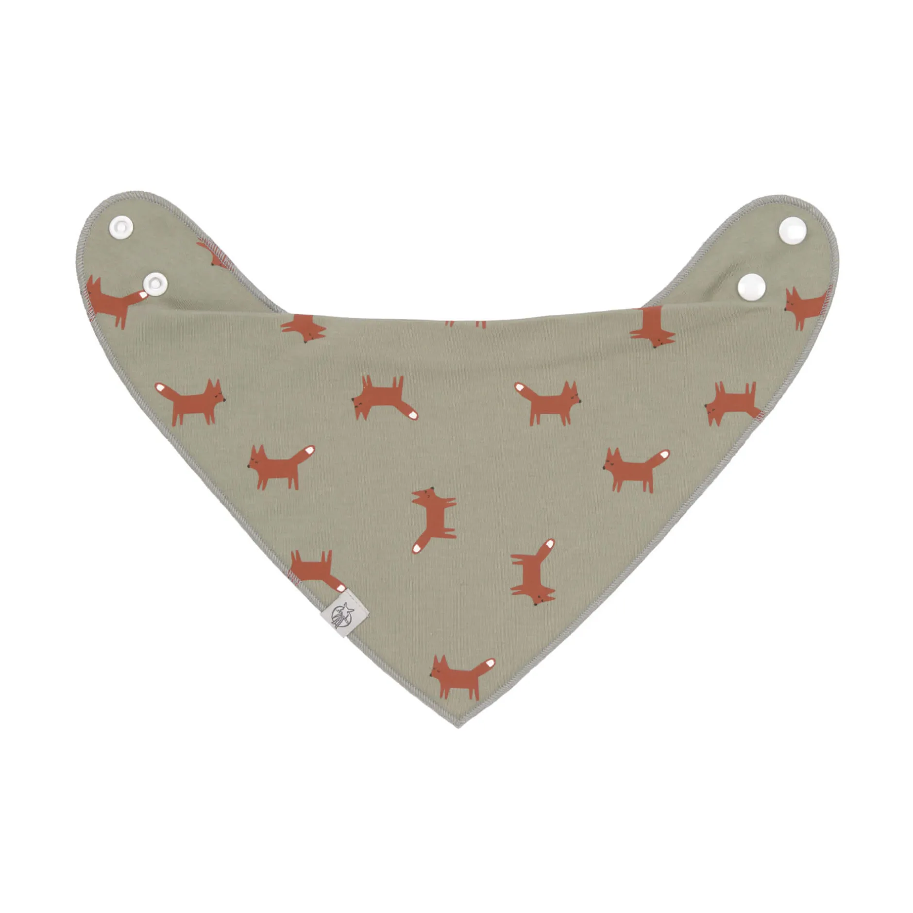 Bavoirs*Lässig Little Forest Lot de 2 bavoirs bandanas de Renard