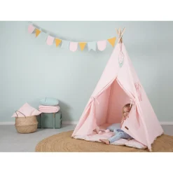 Jouets D'Activités*Little Dutch Little Pink Flowers Tente de jeu de