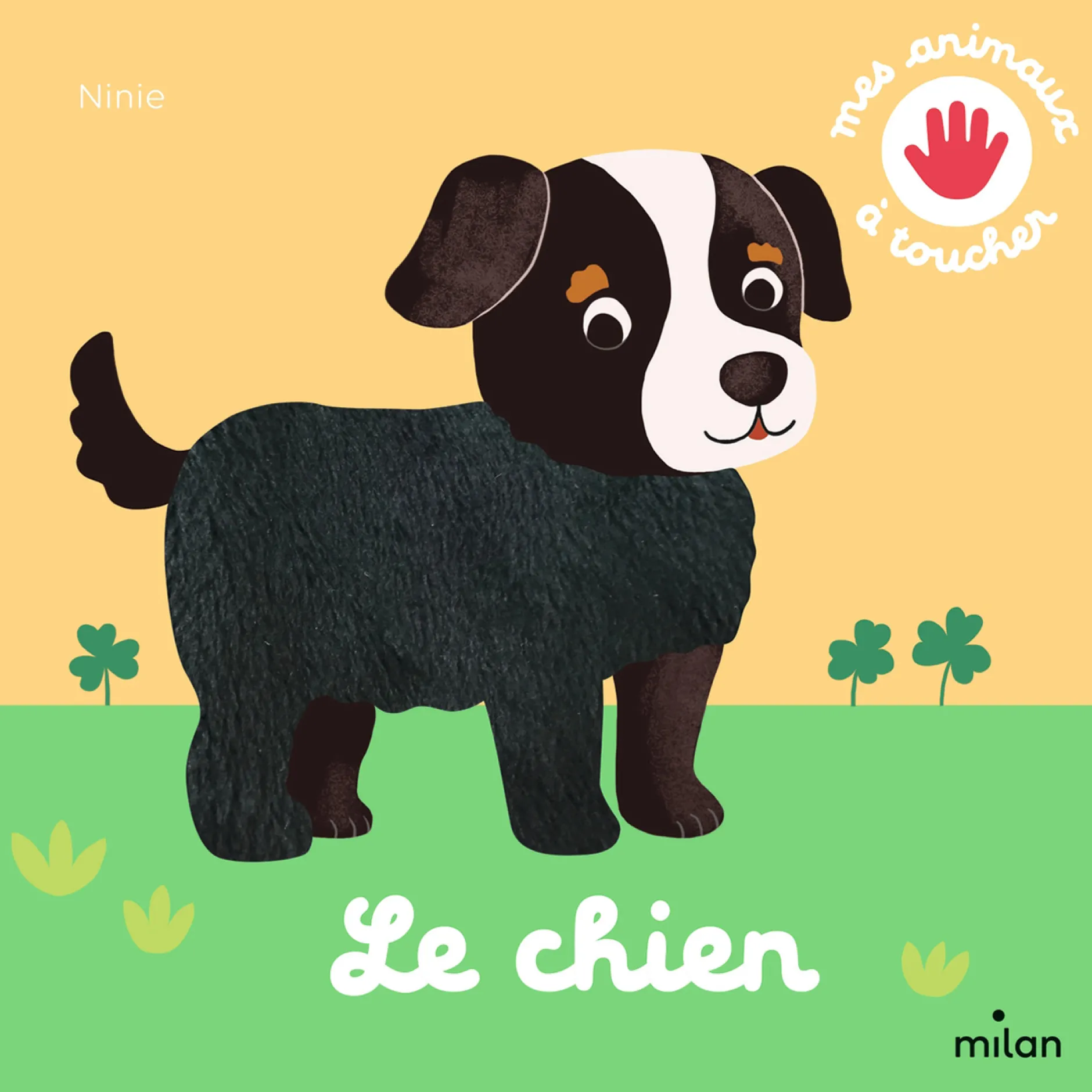 Livres*Milan Livre - Mes animaux à toucher de Le chien