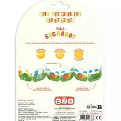 Livres*AUZOU Livre Comptines en tissu - Accordéon de Petit Escargot