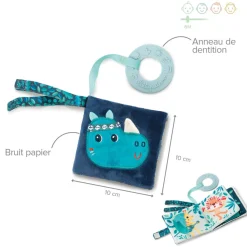 Livres*Lilliputiens Livre d'éveil Imagier de Marius Rhinocéros