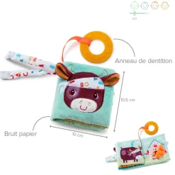 Livres*Lilliputiens Livre d'éveil Imagier de Rosalie la vache