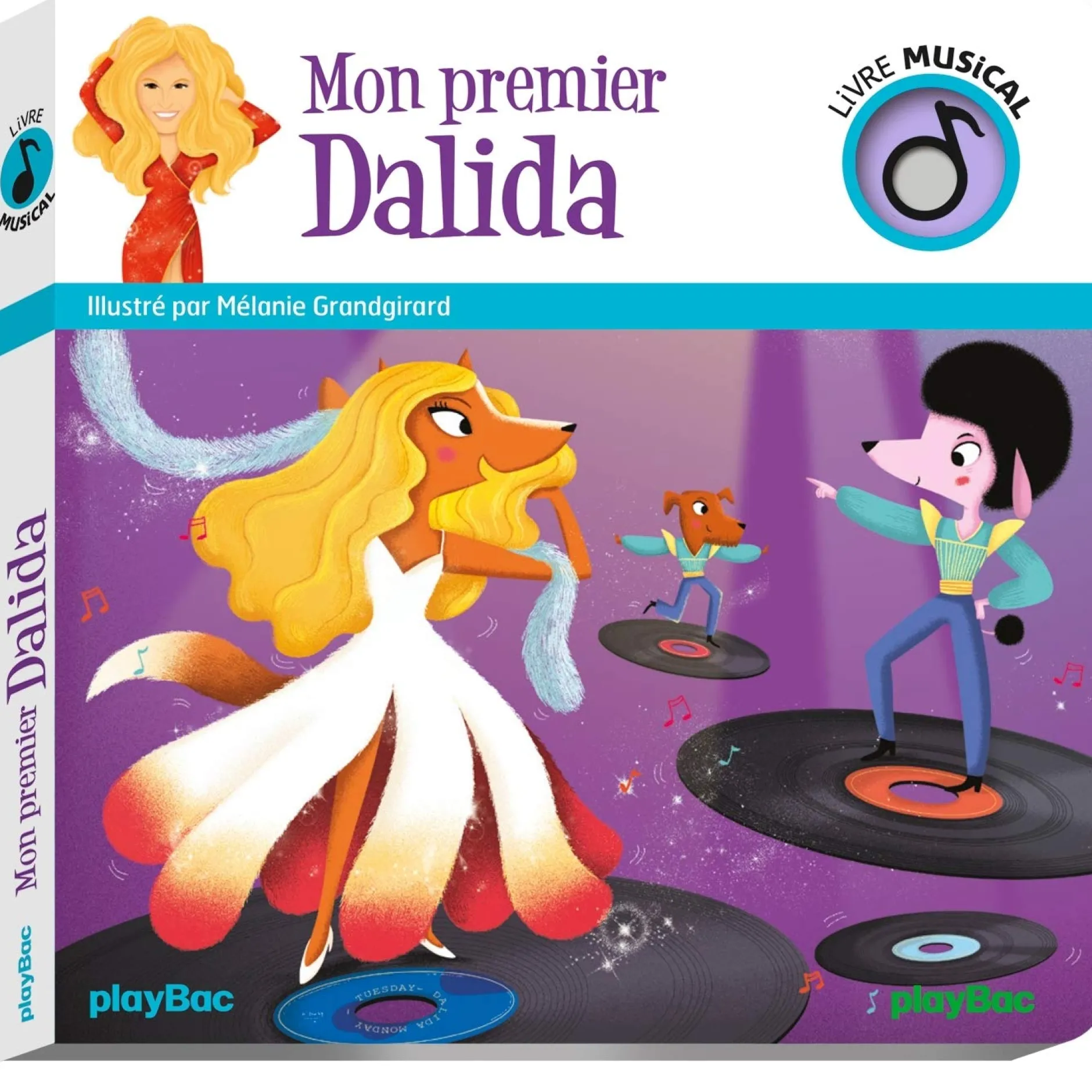 Livres*PlayBac Livre musical Mon premier de Dalida