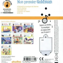 Livres*PlayBac Livre musical Mon premier Goldman de
