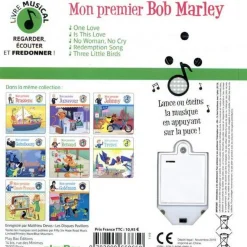 Livres*PlayBac Livre musical Mon premier Bob Marley de