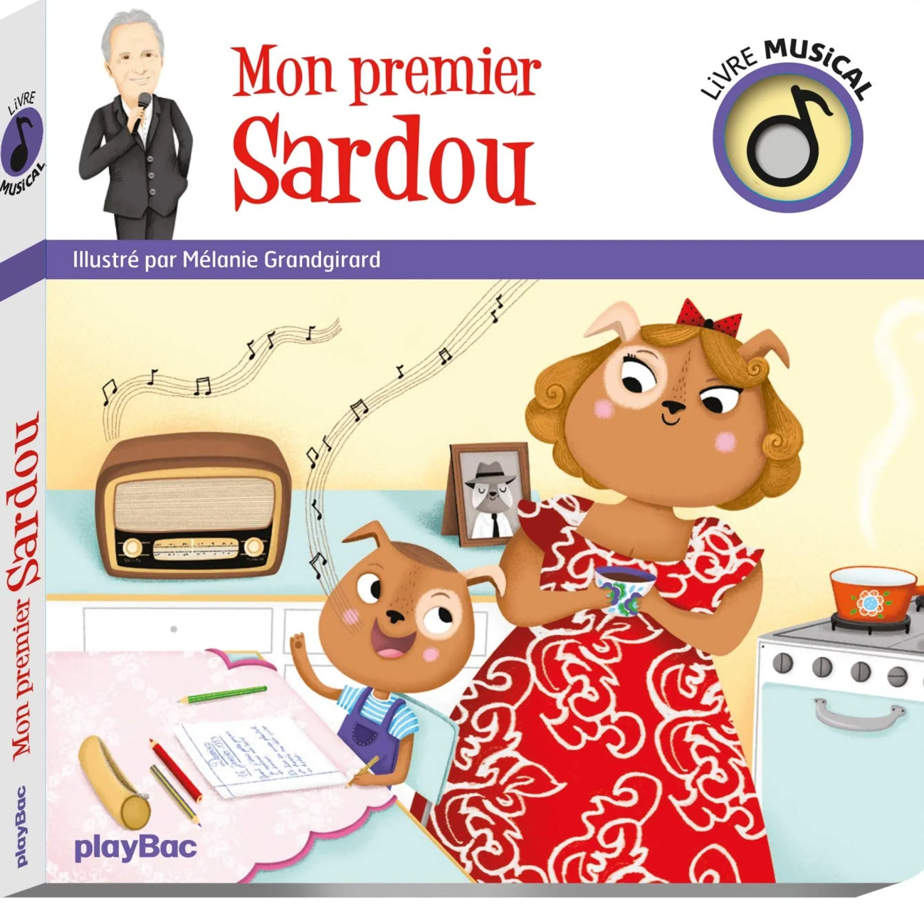 Livres*PlayBac Livre musical Mon premier Sardou de