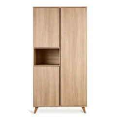 Armoires 2 Portes*Quax Loft armoire 3 portes 1 compartiment de Honey Ash