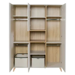 Armoires 3 Portes*Quax Loft armoire XL de Argile