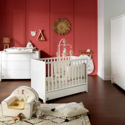 Armoires 2 Portes*Sauthon Baby's Sweet Home Loft armoire 2 portes de Blanc