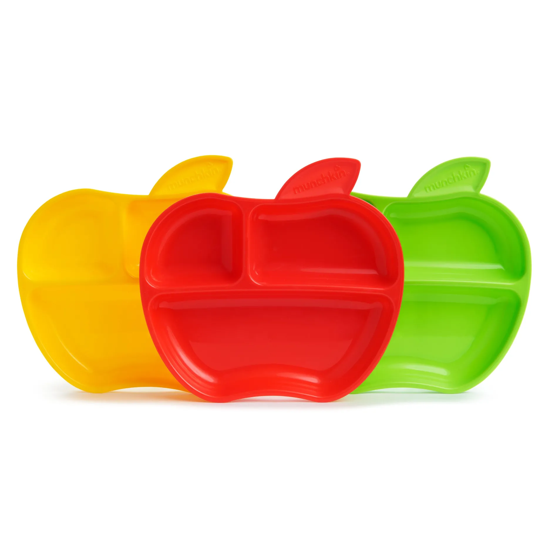 Assiettes*Munchkin Lot 3 assiettes Petite Pomme de