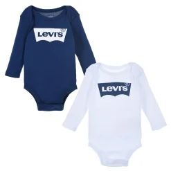 Bodies|Bodies*Levi's Kids Lot 2 bodies à manches longues 6-12 mois de Blue