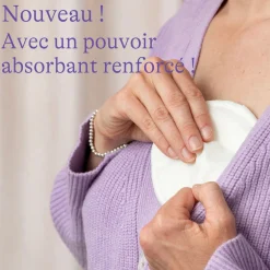 Accessoires De Soin Allaitement*Lansinoh Lot 4 Coussinets d'allaitement lavables de