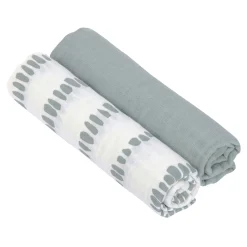 Langes*Lässig Lot 2 Langes mousseline de Gris