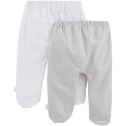 Prématuré|Vêtements Naissance*P'tit bisou Lot 2 leggings Lapin Câlin de Gris