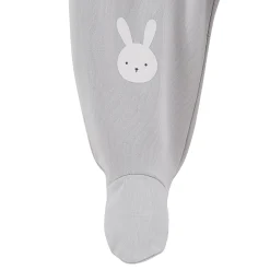 Prématuré|Vêtements Naissance*P'tit bisou Lot 2 leggings Lapin Câlin de Gris