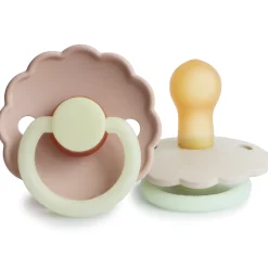 Sucettes*Frigg Lot 2 Sucettes Daisy Night de latex