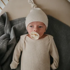 Sucettes*Frigg Lot 2 Sucettes latex Moon 0-6 mois de Rose