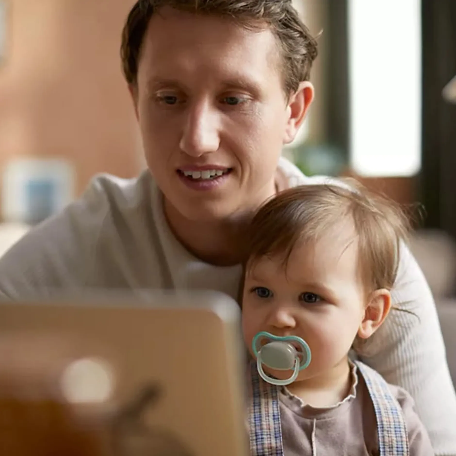 Sucettes*Philips AVENT Lot 2 sucettes ultra air 18 mois + de Gris/Bleu