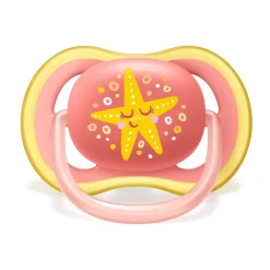 Sucettes*Philips AVENT Lot 2 sucettes ultra air 6-18 mois de Étoile/baleine