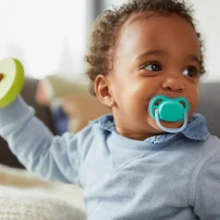 Sucettes*Philips AVENT Lot 2 sucettes ultra air 0-6 mois de I love mama et bateau