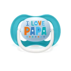 Sucettes*Philips AVENT Lot 2 sucettes ultra air 6-18 mois de I love papa et bateaux
