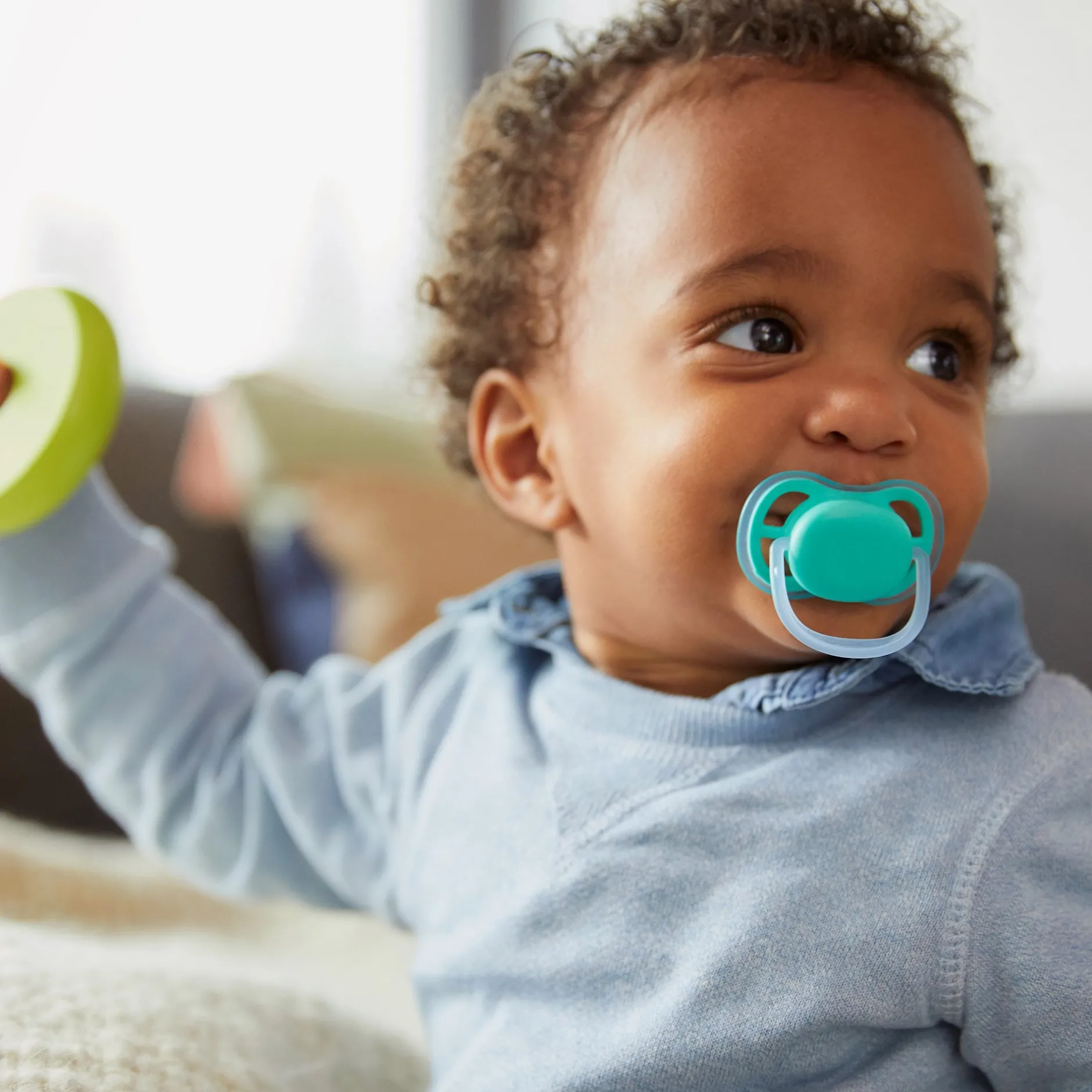 Sucettes*Philips AVENT Lot 2 sucettes ultra air 6-18 mois de I love papa et bateaux