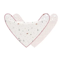 Bavoirs*Lässig Lot de 2 bandanas avec col bénitier Garden Explorer de Escargot
