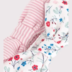 Chapeaux, Bonnets, Écharpes*Petit Bateau Lot de 2 bandeaux bébé en coton de