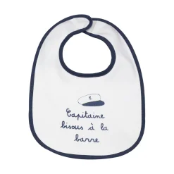 Bavoirs*Trois Kilos Sept Lot de 7 Bavoirs de Capitaine Bisous