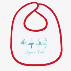 Bavoirs*Trois Kilos Sept Lot de 2 bavoirs de Noël - 1er âge de