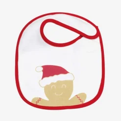 Bavoirs*Trois Kilos Sept Lot de 2 bavoirs de Noël - Naissance de