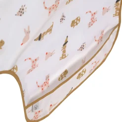 Bavoirs*Lässig Lot de 2 bavoirs manches longues avec poche de Little Mateys Orange épicée