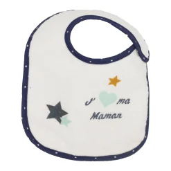 Bavoirs*Trois Kilos Sept Lot de 7 bavoirs naissance de Baby love garçon