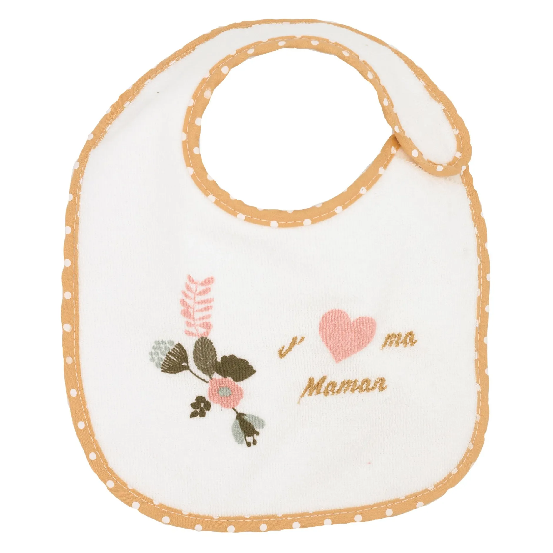 Bavoirs*Trois Kilos Sept Lot de 7 bavoirs naissance de Baby love fille