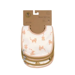 Bavoirs*Lässig Lot de 5 Bavoirs éponge de Little Mateys orange épicée