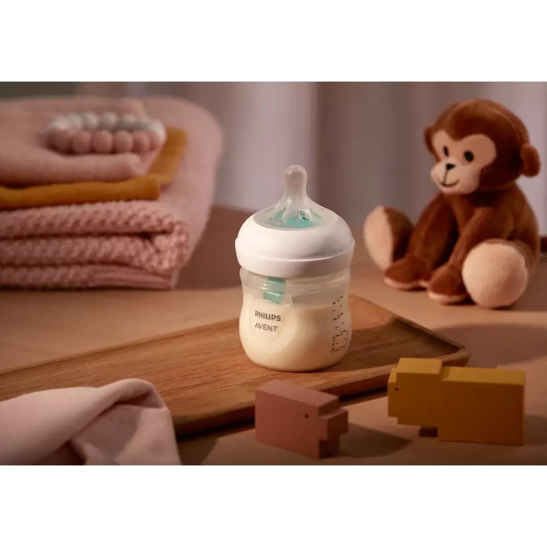 Biberons Pp (Polypropylène)*Philips AVENT Lot de 2 Biberons Natural 3.0 Air Free 125 ml de