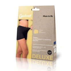 Lingerie|Vêtements*Carriwell Lot de 2 Culotte de Grossesse hospitalière de lux Taille unique de Noir