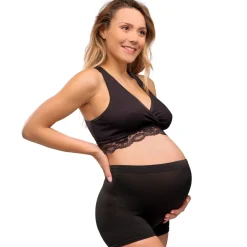 Lingerie|Vêtements*Carriwell Lot de 2 Culotte de Grossesse hospitalière de lux Taille unique de Noir