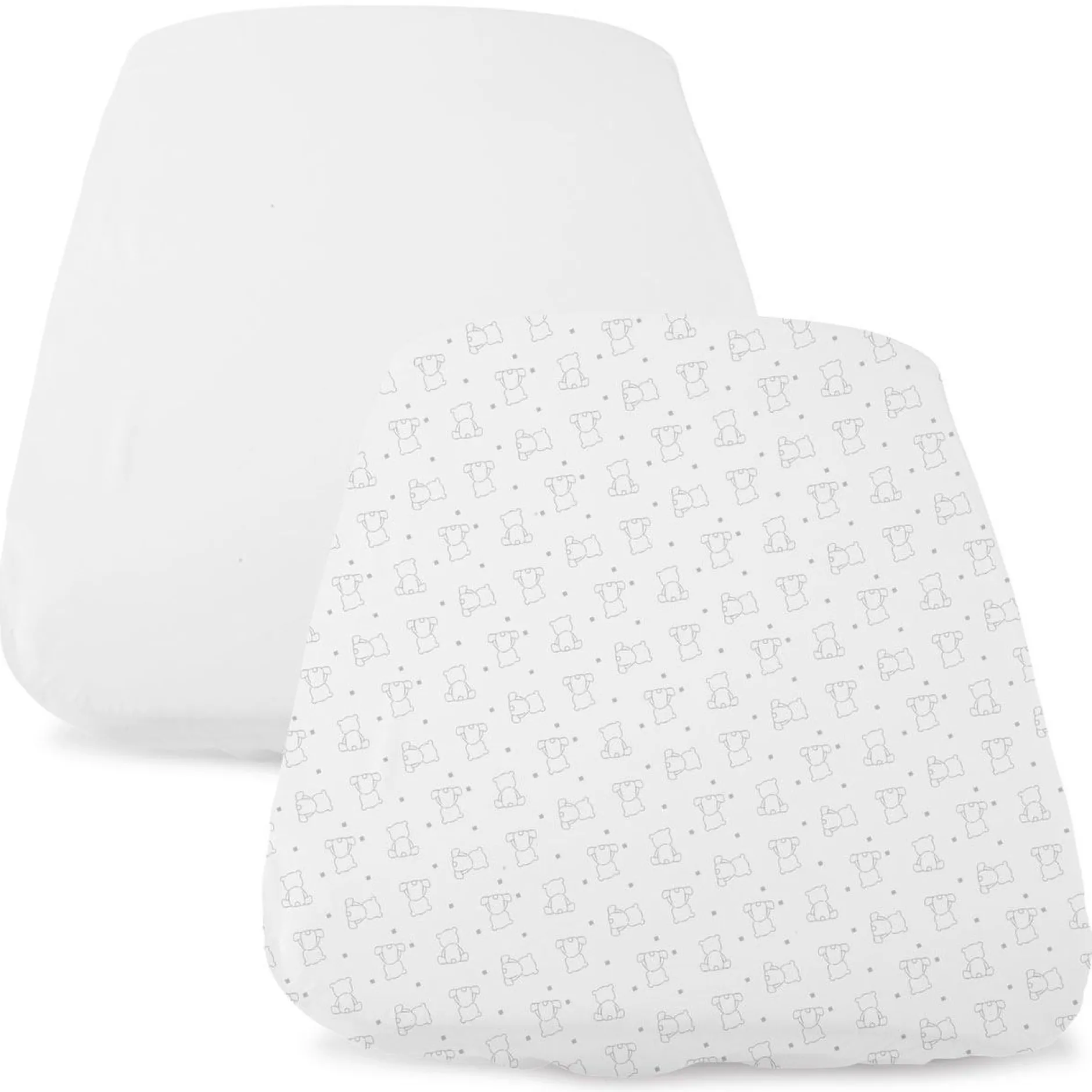 Accessoires Transats Et Balancelles|Draps Housses*Chicco Lot de 2 draps housse Baby Hug 0-6 mois de Bear