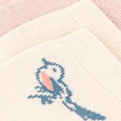 Chaussettes, Collants, Chaussons*Petit Bateau Lot de 2 paires de chaussettes oiseau 23/36 de Beige/Rose