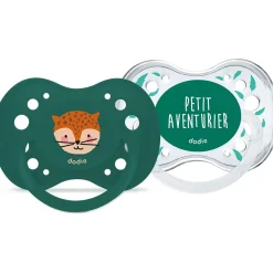 Sucettes*Dodie Lot de 2 sucettes Anatomiques 18 mois + de Aléatoire