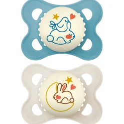 Sucettes*Mam Lot de 2 sucettes Original Nuit Aléatoire de