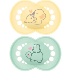 Sucettes*Mam Lot de 2 Sucettes Original 18 mois + de Nature Aléatoire