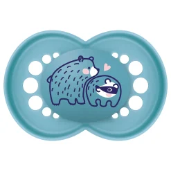 Sucettes*Mam Lot de 2 sucettes Original Nature Aléatoire 6 mois + de