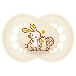 Sucettes*Mam Lot de 2 sucettes Original Nature Aléatoire 6 mois + de